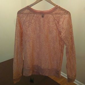 Lace sweater